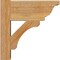 Ekena Millwork Legacy Traditional Rough Sawn Outlooker, Western Red Cedar, 6"W x 12"D x 12"H OUT06X12X12LEC01RWR - alternate 4